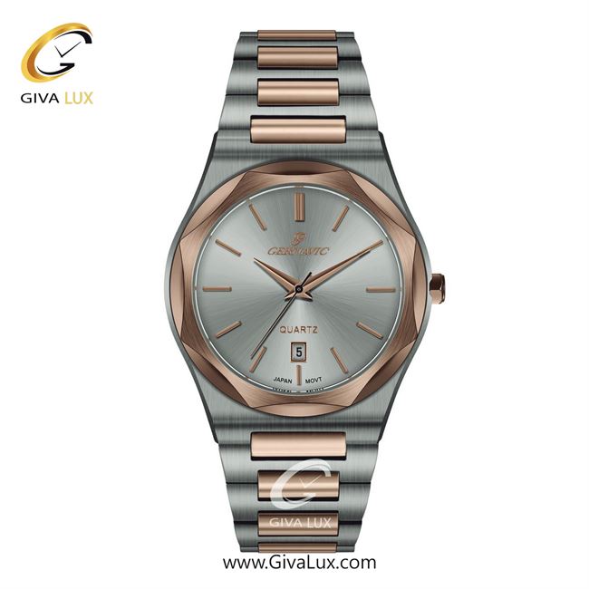 ساعت مچی اورجینال مردانه گرناویک رزگلد-نقره ای | نقره ای-رزگلد| نقره ای| کد رفرنس G224