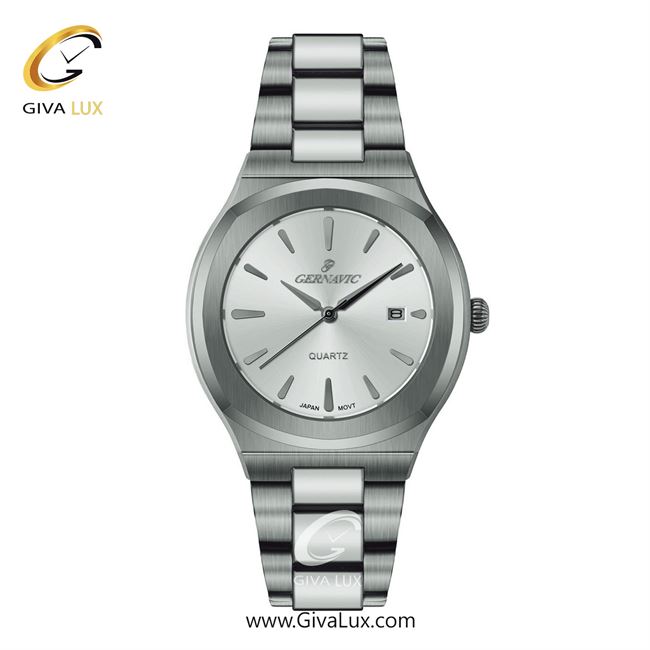 ساعت مچی اورجینال مردانه گرناویک نقره ای | نقره ای| نقره ای| کد رفرنس G225