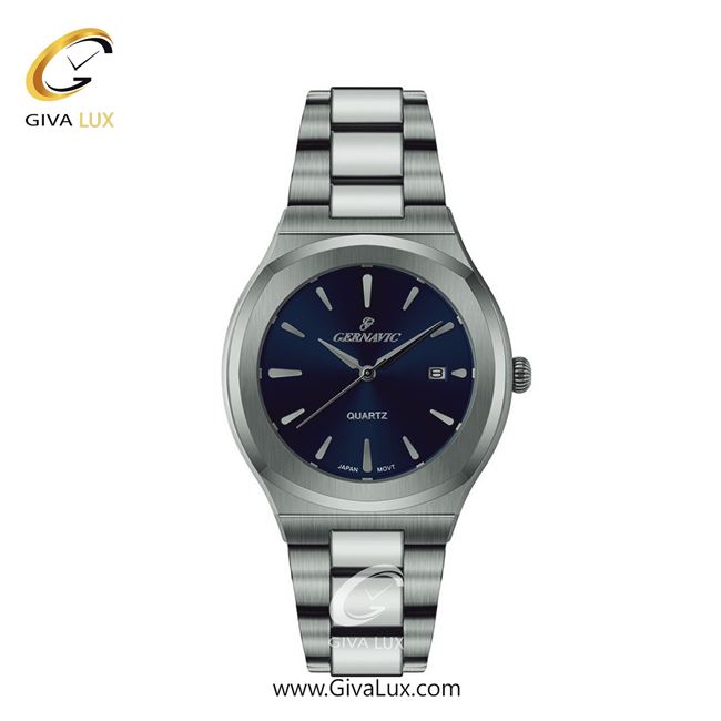 ساعت مچی اورجینال زنانه گرناویک نقره ای | نقره ای| سرمه ای| کد رفرنس G225