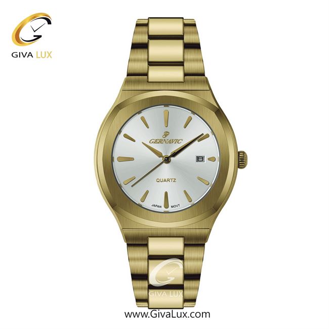 ساعت مچی اورجینال مردانه گرناویک طلایی | طلایی| نقره ای| کد رفرنس G225
