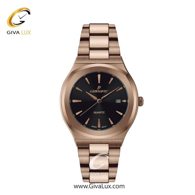 ساعت مچی اورجینال زنانه گرناویک رزگلد | رزگلد| مشکی| کد رفرنس G225