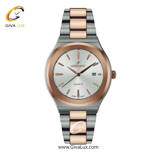 ساعت مچی اورجینال مردانه گرناویک نقره ای-رزگلد | رزگلد-نقره ای| نقره ای| کد رفرنس G225