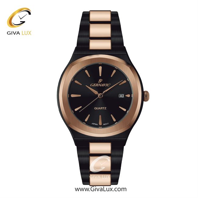 ساعت مچی اورجینال مردانه گرناویک مشکی-رزگلد | رزگلد-مشکی| مشکی| کد رفرنس G225