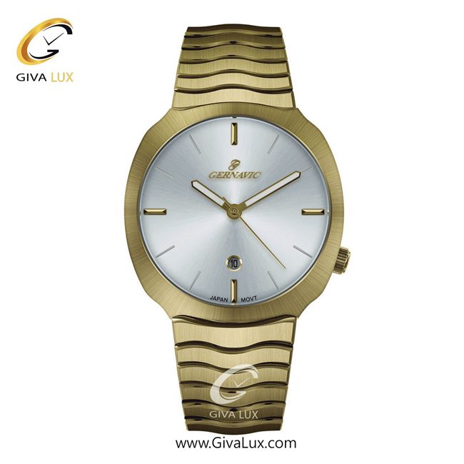 ساعت مچی اورجینال مردانه گرناویک طلایی | طلایی| نقره ای| کد رفرنس G226