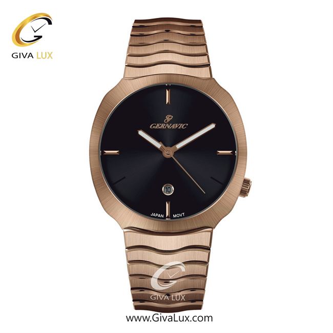 ساعت مچی اورجینال مردانه گرناویک رزگلد | رزگلد| مشکی| کد رفرنس G226