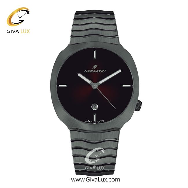 ساعت مچی اورجینال مردانه گرناویک طوسی | طوسی| زرشکی| کد رفرنس G226