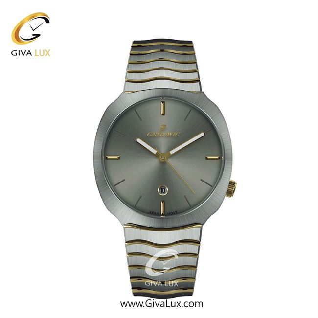 ساعت مچی اورجینال زنانه گرناویک نقره ای | نقره ای-طلایی| طوسی| کد رفرنس G226