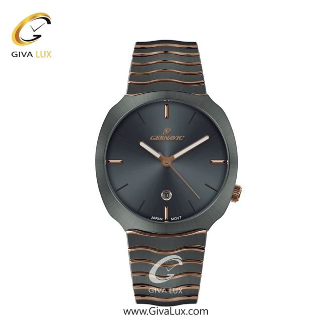 ساعت مچی اورجینال زنانه گرناویک طوسی | رزگلد-طوسی| دودی| کد رفرنس G226