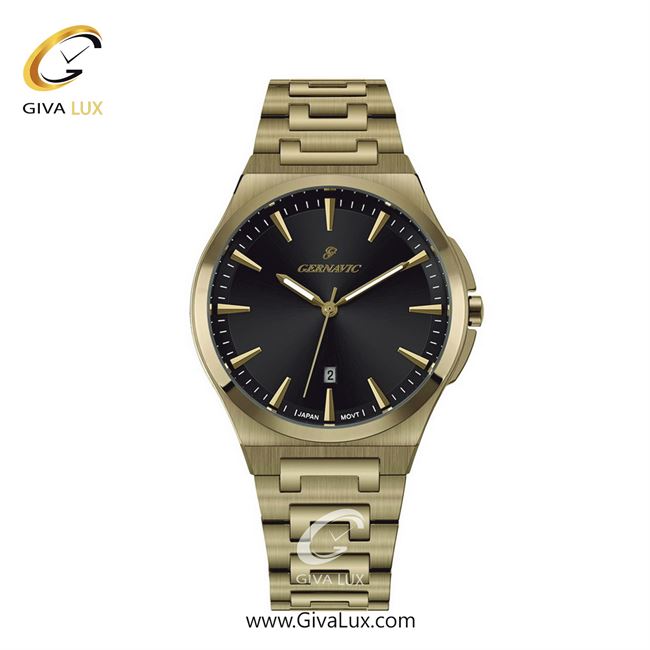 ساعت مچی اورجینال زنانه گرناویک طلایی | طلایی| مشکی| کد رفرنس G227