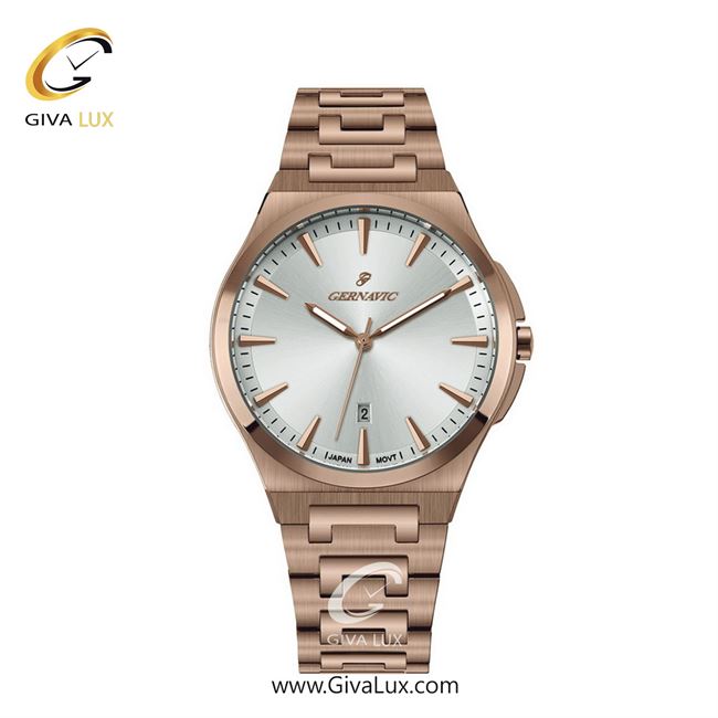 ساعت مچی اورجینال زنانه گرناویک رزگلد | رزگلد| نقره ای| کد رفرنس G227