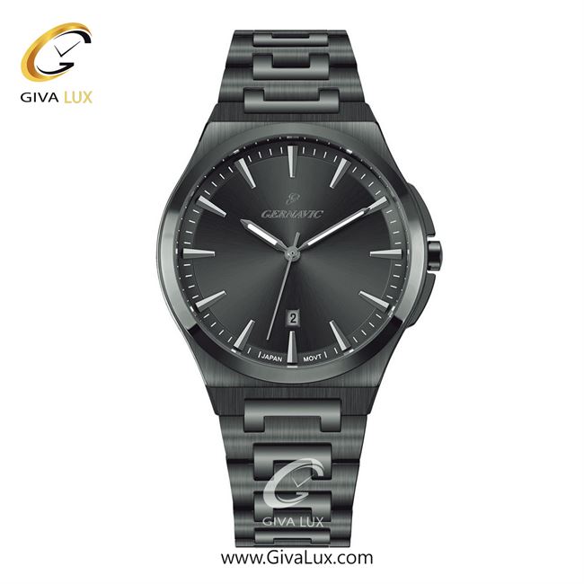 ساعت مچی اورجینال مردانه گرناویک طوسی | طوسی| دودی| کد رفرنس G227