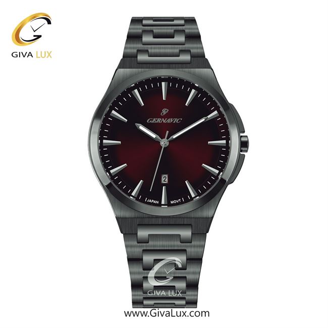 ساعت مچی اورجینال مردانه گرناویک طوسی | طوسی| زرشکی| کد رفرنس G227