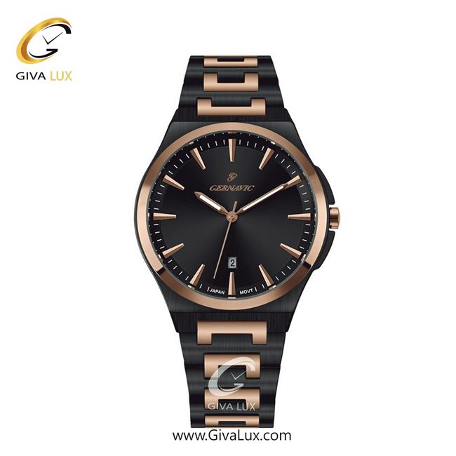 ساعت مچی اورجینال زنانه گرناویک مشکی-رزگلد | رزگلد-مشکی| مشکی| کد رفرنس G227