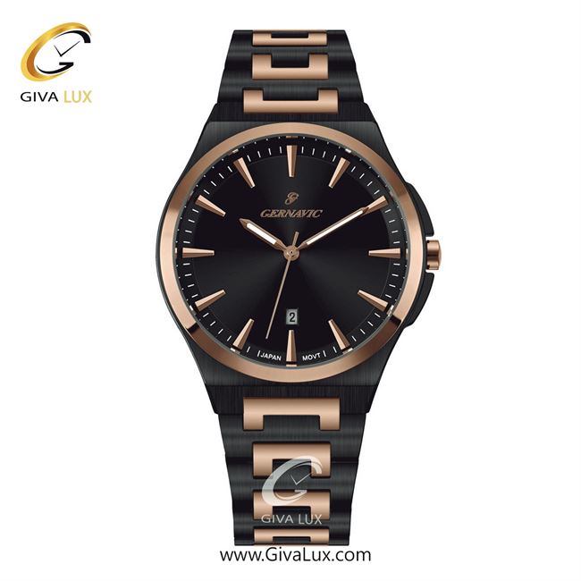 ساعت مچی اورجینال مردانه گرناویک مشکی-رزگلد | مشکی-رزگلد| مشکی| کد رفرنس G227