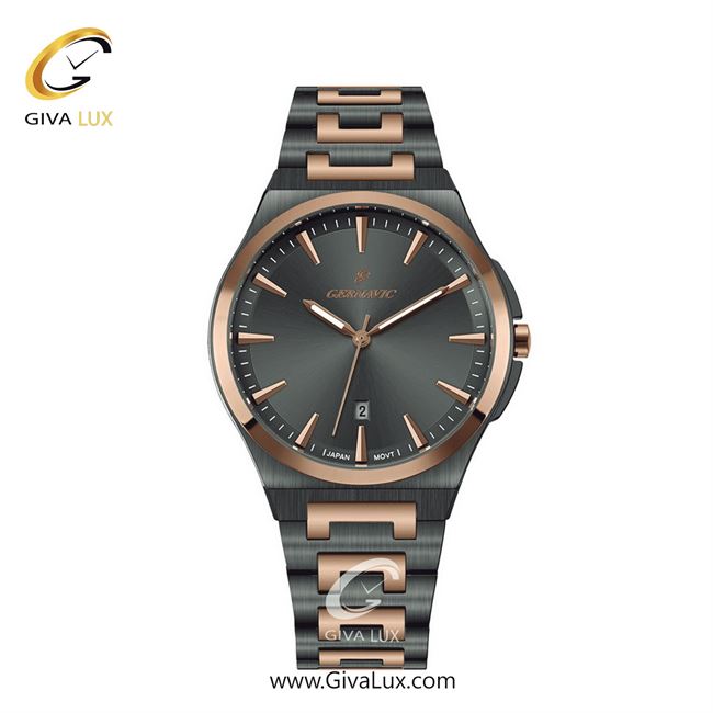 ساعت مچی اورجینال زنانه گرناویک رزگلد-طوسی | رزگلد-طوسی| دودی| کد رفرنس G227