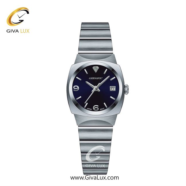 ساعت مچی اورجینال زنانه گرناویک نقره ای | نقره ای| سرمه ای| کد رفرنس G230