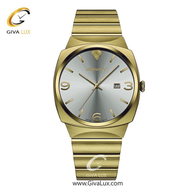 ساعت مچی اورجینال مردانه گرناویک طلایی | طلایی| نقره ای| کد رفرنس G230