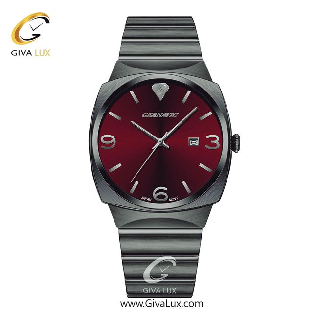 ساعت مچی اورجینال مردانه گرناویک طوسی | طوسی| زرشکی| کد رفرنس G230