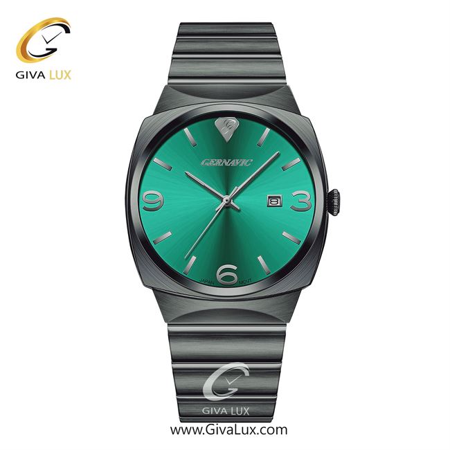 ساعت مچی اورجینال مردانه گرناویک طوسی | طوسی| سبز| کد رفرنس G230