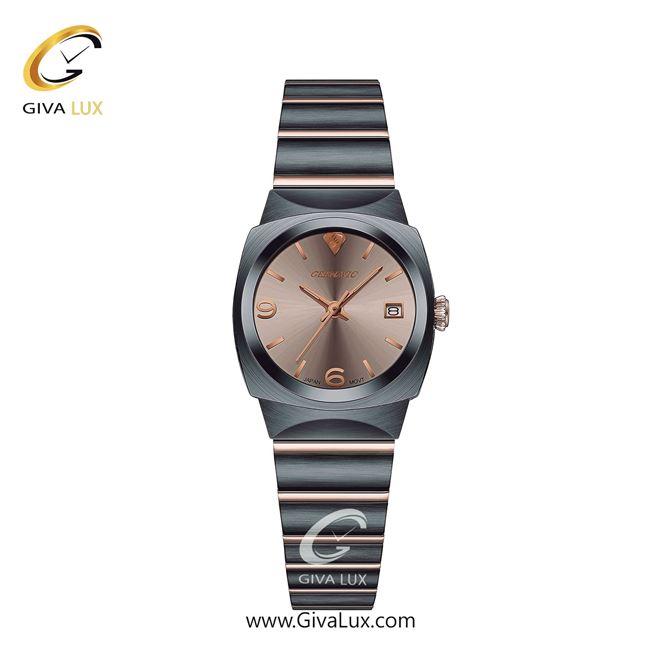 ساعت مچی اورجینال زنانه گرناویک طوسی | رزگلد-طوسی| رزگلد| کد رفرنس G230