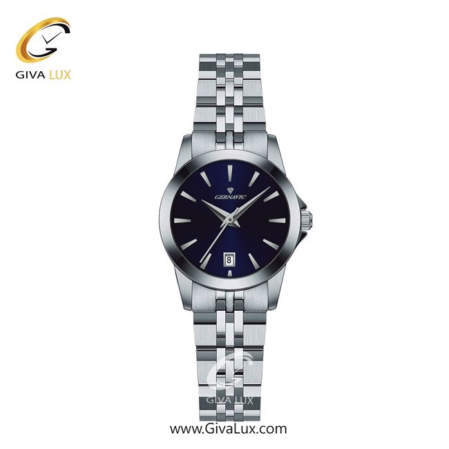ساعت مچی اورجینال زنانه گرناویک نقره ای | نقره ای| سرمه ای| کد رفرنس G232