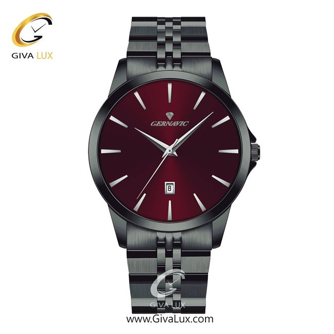 ساعت مچی اورجینال مردانه گرناویک طوسی | طوسی| زرشکی| کد رفرنس G232