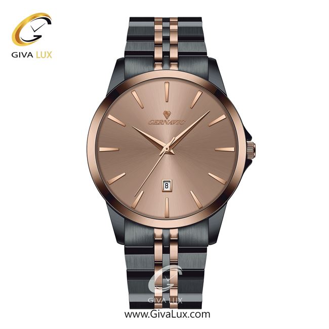 ساعت مچی اورجینال مردانه گرناویک رزگلد-طوسی | طوسی-رزگلد| رزگلد| کد رفرنس G232