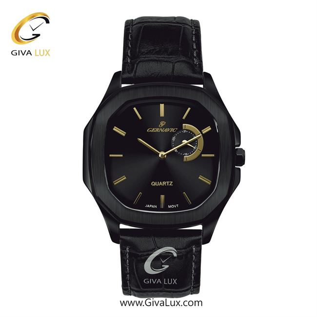 ساعت مچی اورجینال مردانه گرناویک دو موتوره زیر ثانیه نقره ای | مشکی| مشکی-طلایی| کد رفرنس G306
