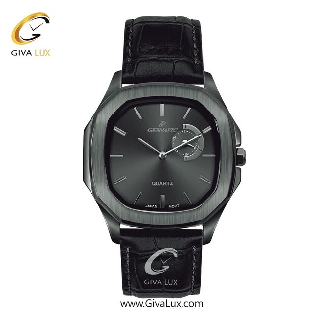ساعت مچی اورجینال مردانه گرناویک دو موتوره زیر ثانیه نقره ای | مشکی| دودی| کد رفرنس G306