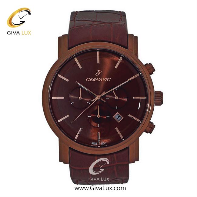 ساعت مچی اورجینال مردانه گرناویک سه موتوره کرنوگراف کافی | کافی| کافی| کد رفرنس G447
