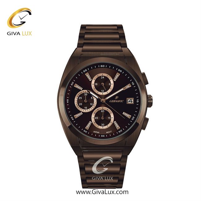 ساعت مچی اورجینال زنانه گرناویک سه موتوره کرنوگراف کافی | کافی| کافی| کد رفرنس G464