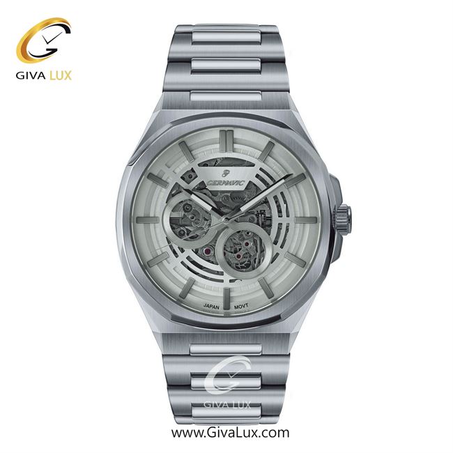 ساعت مچی اورجینال مردانه گرناویک نقره ای | نقره ای| سفید| کد رفرنس G465