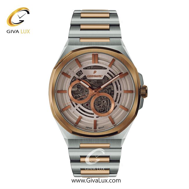 ساعت مچی اورجینال مردانه گرناویک رزگلد-نقره ای | نقره ای-رزگلد| رزگلد| کد رفرنس G465
