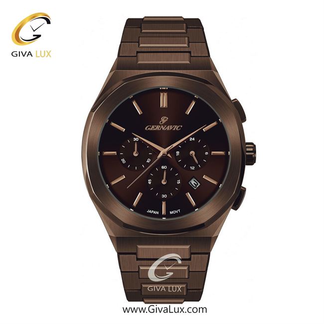 ساعت مچی اورجینال مردانه گرناویک سه موتوره کرنوگراف کافی | کافی| کافی| کد رفرنس G468
