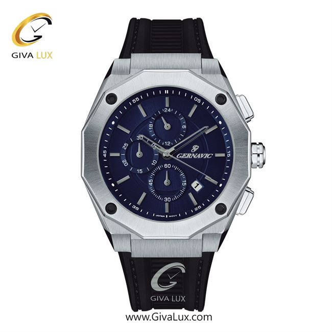 ساعت مچی اورجینال مردانه گرناویک سه موتوره کرنوگراف نقره ای | مشکی| سرمه ای| کد رفرنس G471