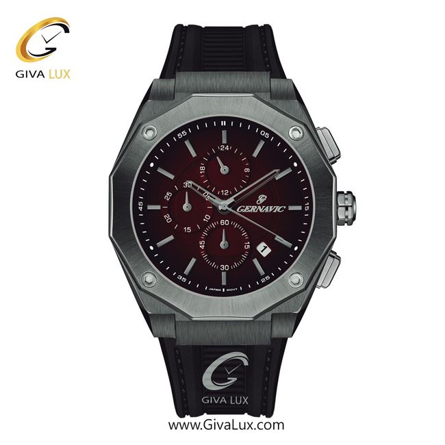 ساعت مچی اورجینال مردانه گرناویک سه موتوره کرنوگراف طوسی | مشکی| زرشکی| کد رفرنس G471