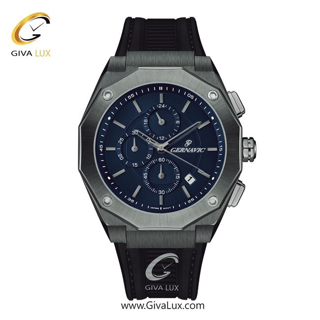ساعت مچی اورجینال مردانه گرناویک سه موتوره کرنوگراف طوسی | مشکی| سرمه ای| کد رفرنس G471