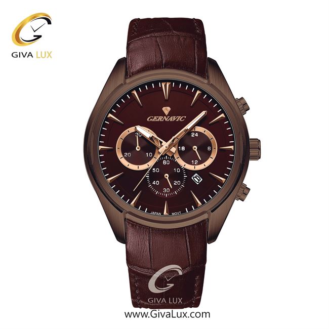 ساعت مچی اورجینال مردانه گرناویک سه موتوره کرنوگراف کافی | کافی| کافی| کد رفرنس G478