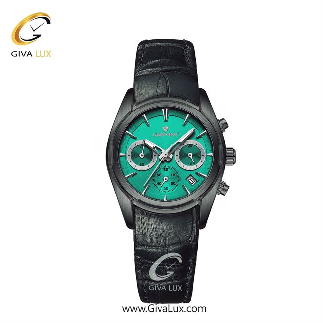 ساعت مچی اورجینال زنانه گرناویک سه موتوره کرنوگراف طوسی | مشکی| سبز| کد رفرنس G478