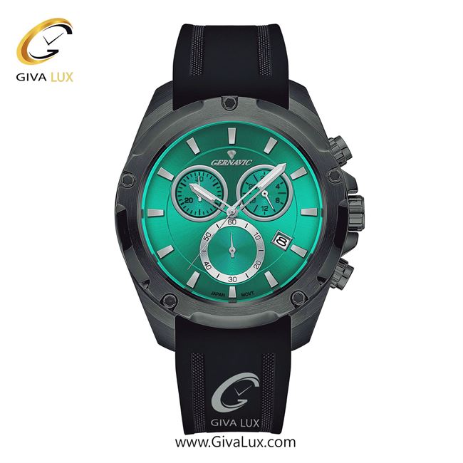 ساعت مچی اورجینال مردانه-اسپرت گرناویک سه موتوره کرنوگراف طوسی | مشکی| سبز| کد رفرنس G481