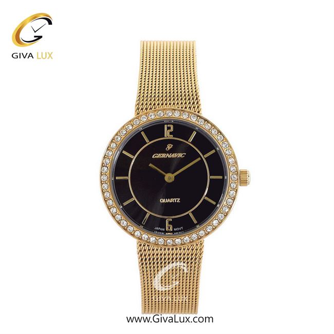 ساعت مچی اورجینال زنانه گرناویک طلایی | طلایی| مشکی| کد رفرنس G503