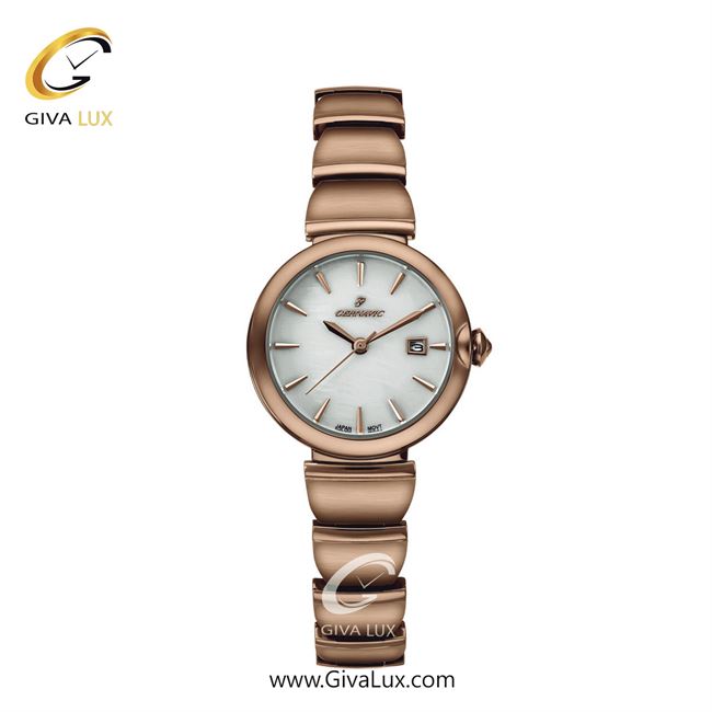ساعت مچی اورجینال زنانه گرناویک رزگلد | رزگلد| سفید| کد رفرنس G514