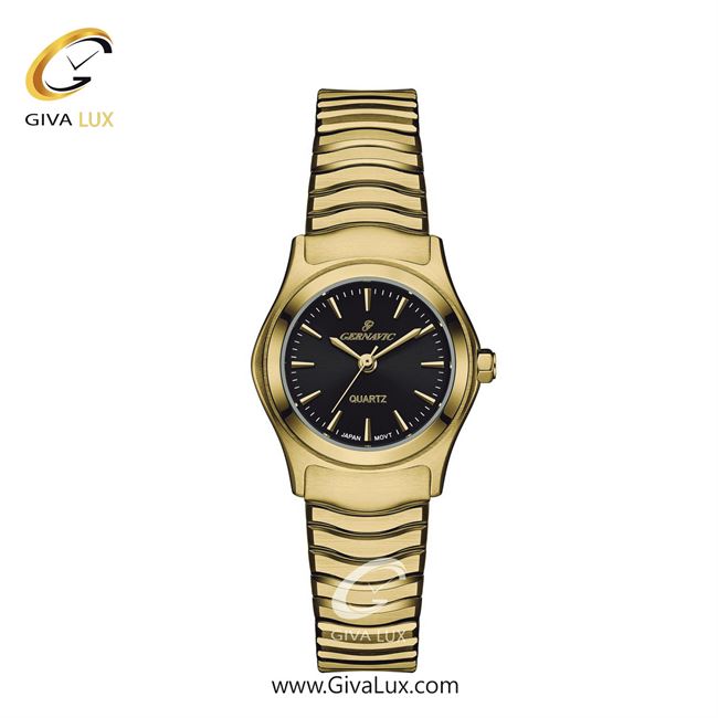 ساعت مچی اورجینال زنانه گرناویک طلایی | طلایی| مشکی| کد رفرنس G515