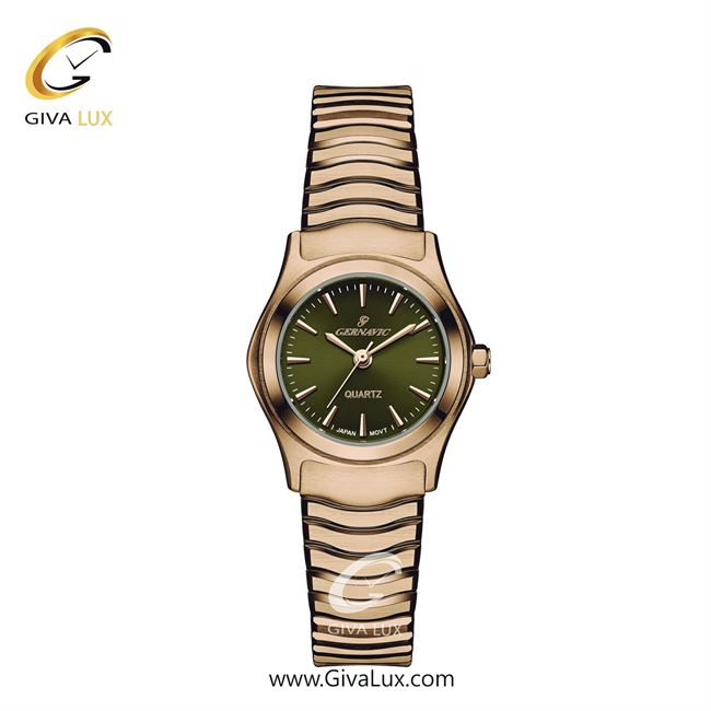 ساعت مچی اورجینال زنانه گرناویک رزگلد | رزگلد| سبز| کد رفرنس G515