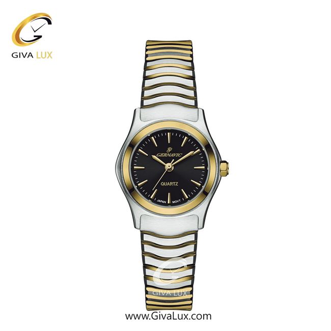 ساعت مچی اورجینال زنانه گرناویک نقره ای-طلایی | طلایی-نقره ای| مشکی| کد رفرنس G515