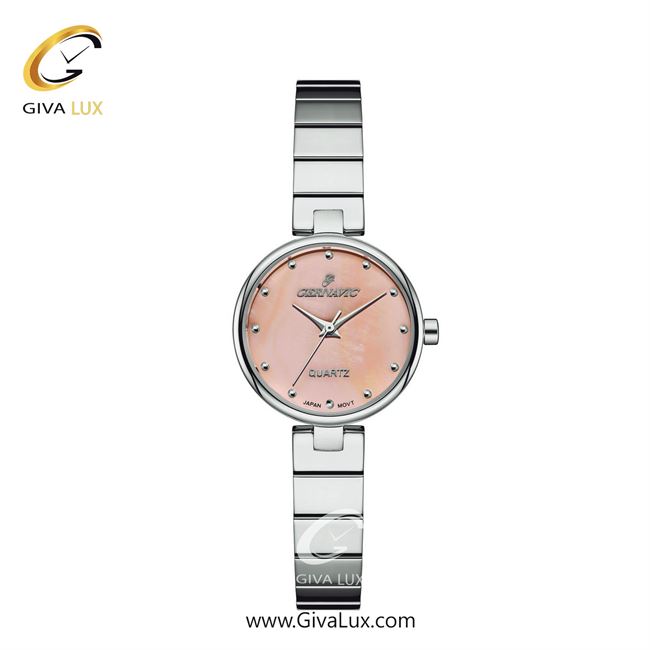 ساعت مچی اورجینال زنانه گرناویک نقره ای | نقره ای| گلبهی| کد رفرنس G516