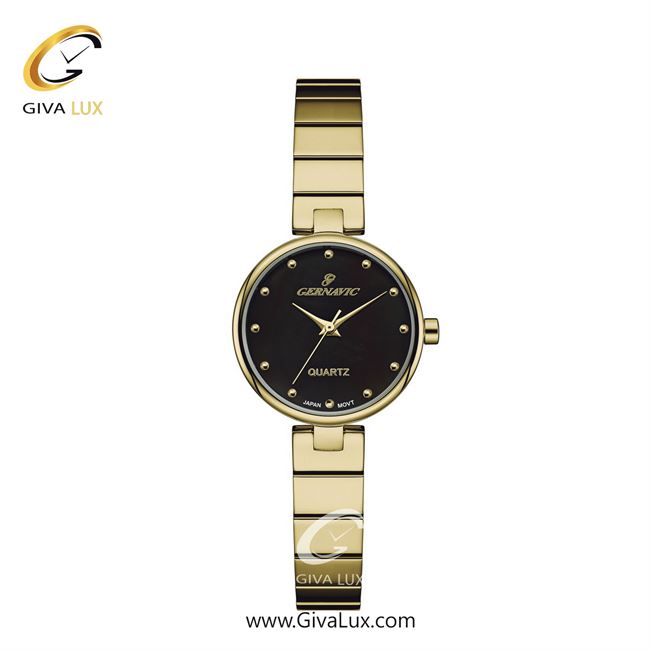 ساعت مچی اورجینال زنانه گرناویک طلایی | طلایی| مشکی| کد رفرنس G516