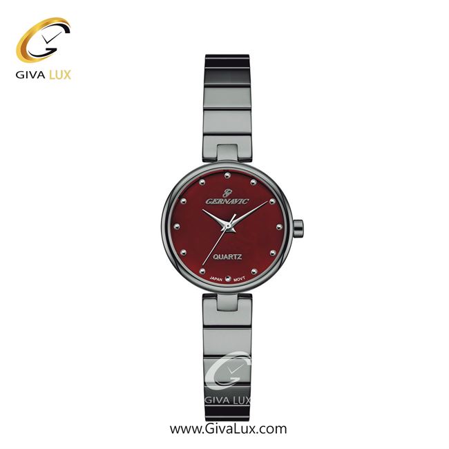 ساعت مچی اورجینال زنانه گرناویک طوسی | طوسی| زرشکی| کد رفرنس G516