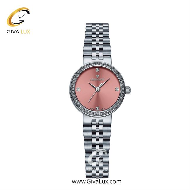 ساعت مچی اورجینال زنانه گرناویک نقره ای | نقره ای| صورتی| کد رفرنس G518