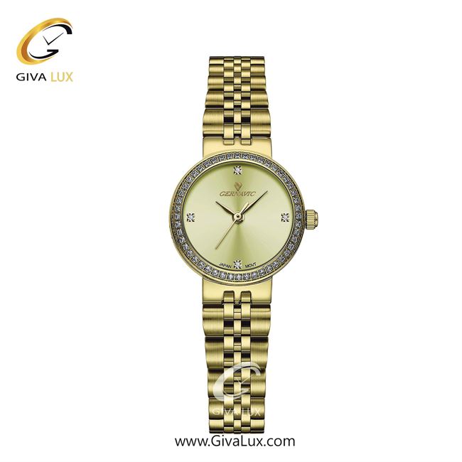 ساعت مچی اورجینال زنانه گرناویک طلایی | طلایی| طلایی| کد رفرنس G518